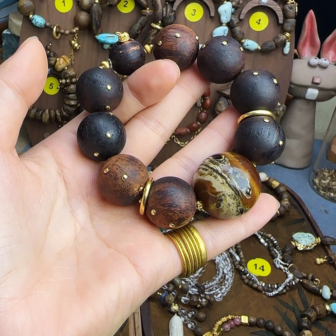 蓓***蓓金刚菩提手串金刚小鱼