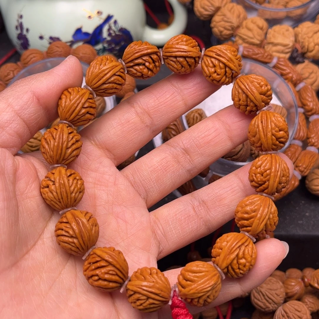 桃核吊坠龙纹桃核