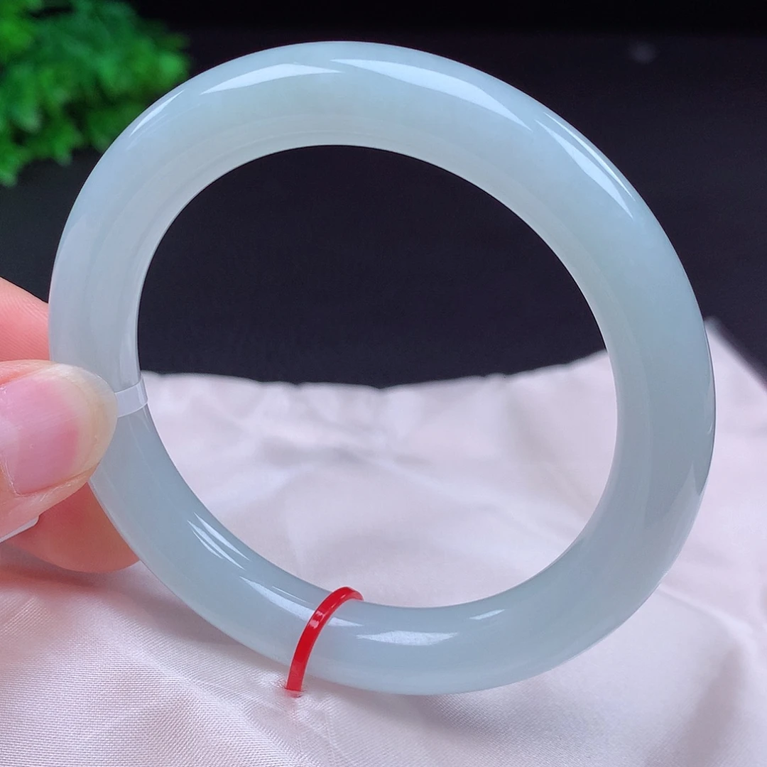 翡翠未镶嵌手镯57圈432215