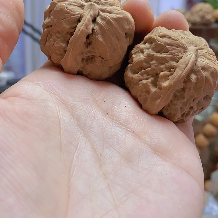 【闪购商品】文玩核桃把件37.5一帆风顺