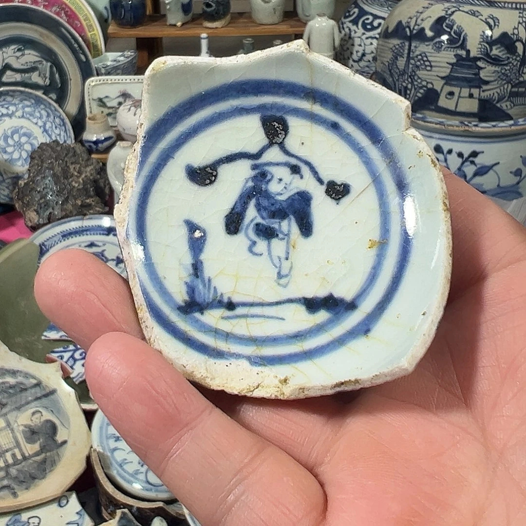 陶摆件瓷片标本，全场包邮