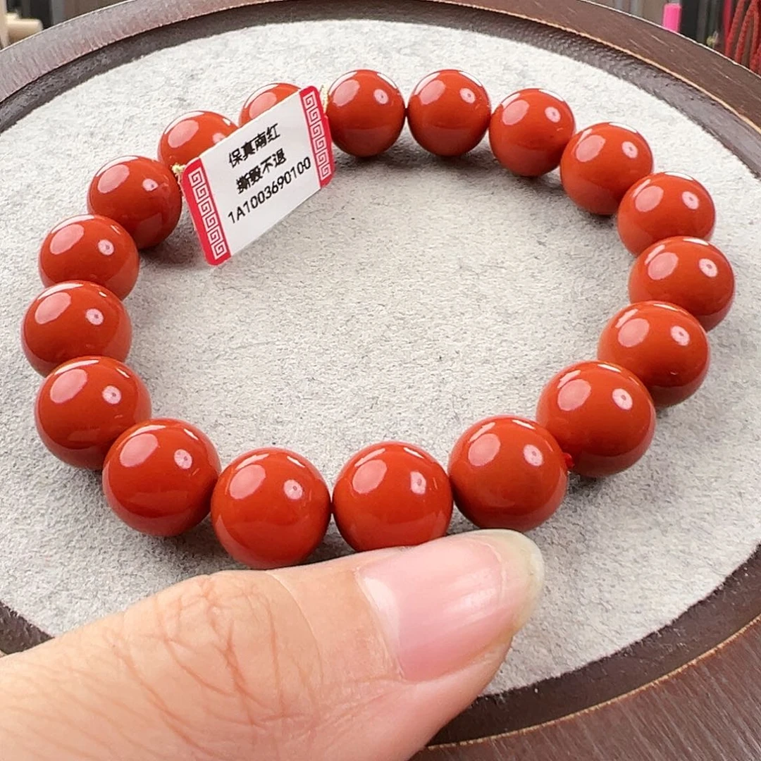 南红玛瑙手串未镶嵌