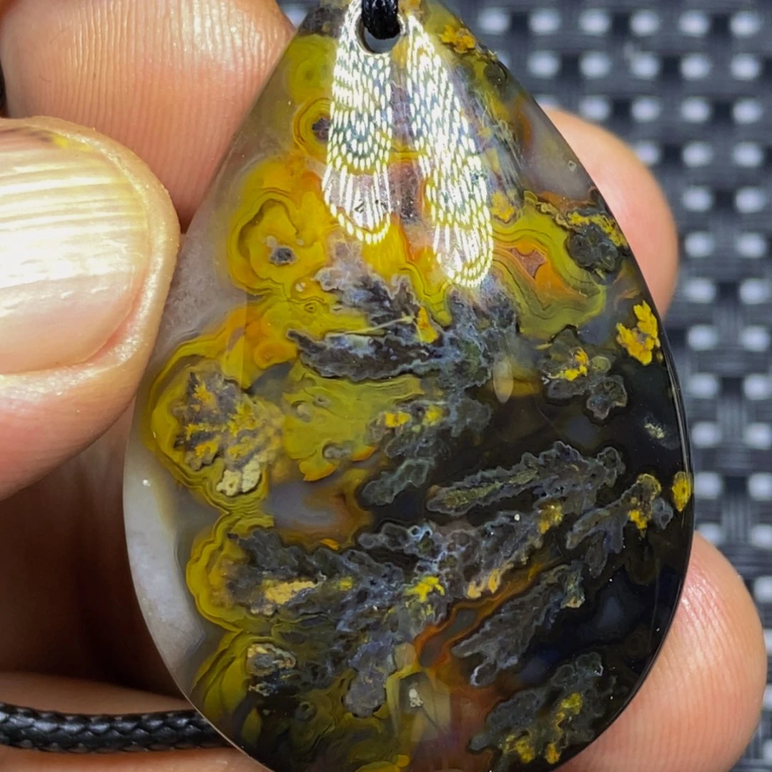 玛瑙/玉髓颈饰未镶嵌北****）