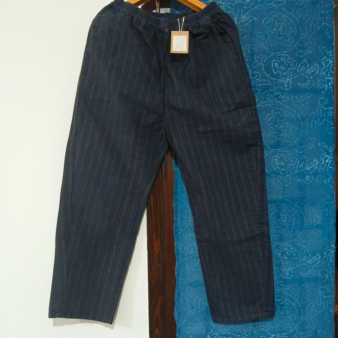 桑在云间一束单层镰刀土布裤