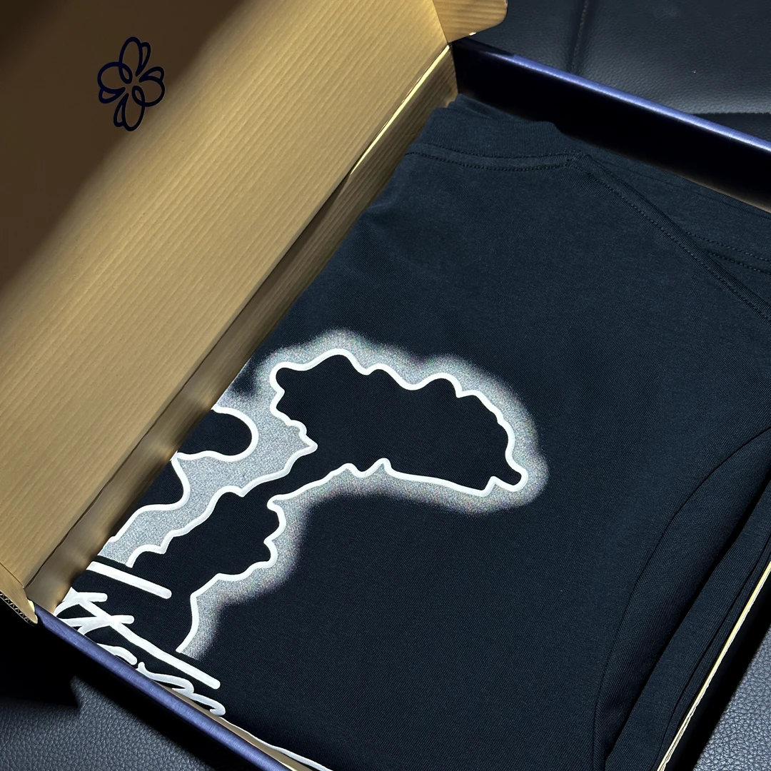 【4号链接-佬登泡芙】SWAG男装夏季欧货潮牌短袖T恤高级感2521