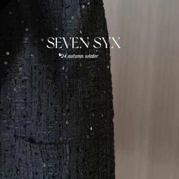 【黑珍珠】春季款新款 深圳 SEVENSYX 高奢 定制 小香风 外套 气质