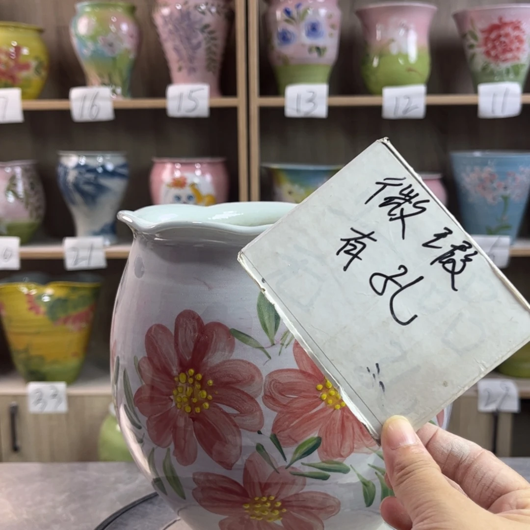 景德镇陶瓷花盆花盆