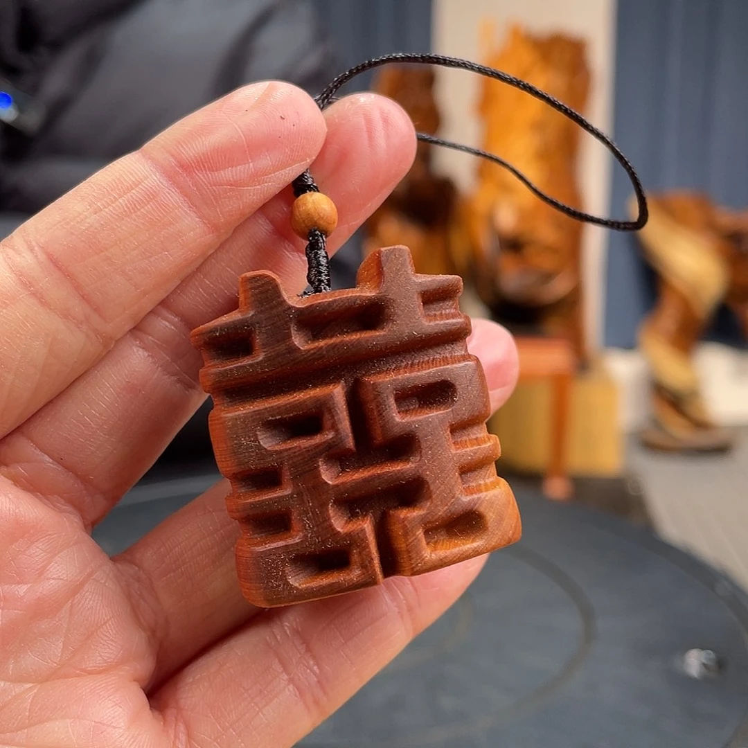 柏木（崖柏）手把件