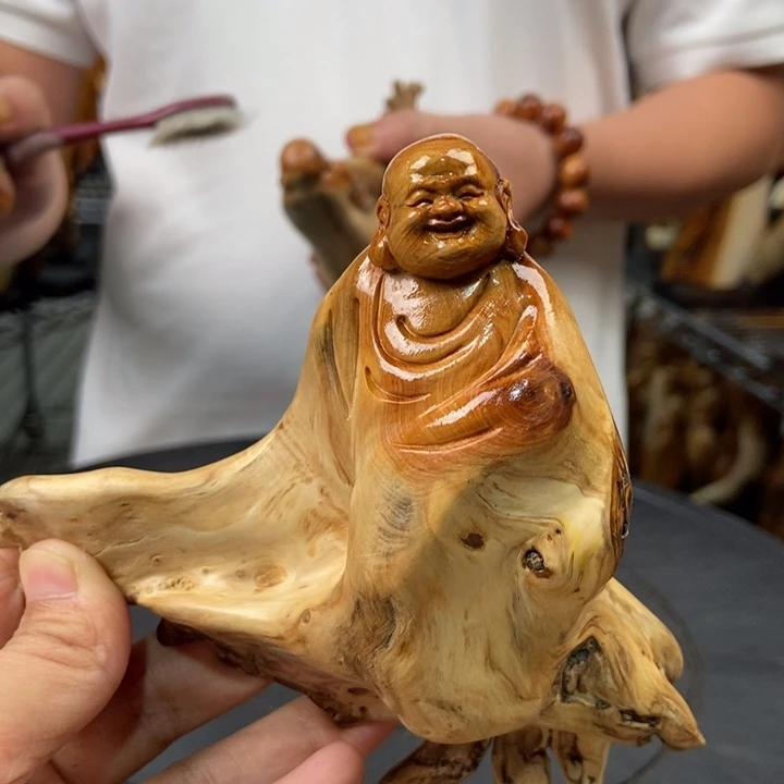 柏木（崖柏）手把件