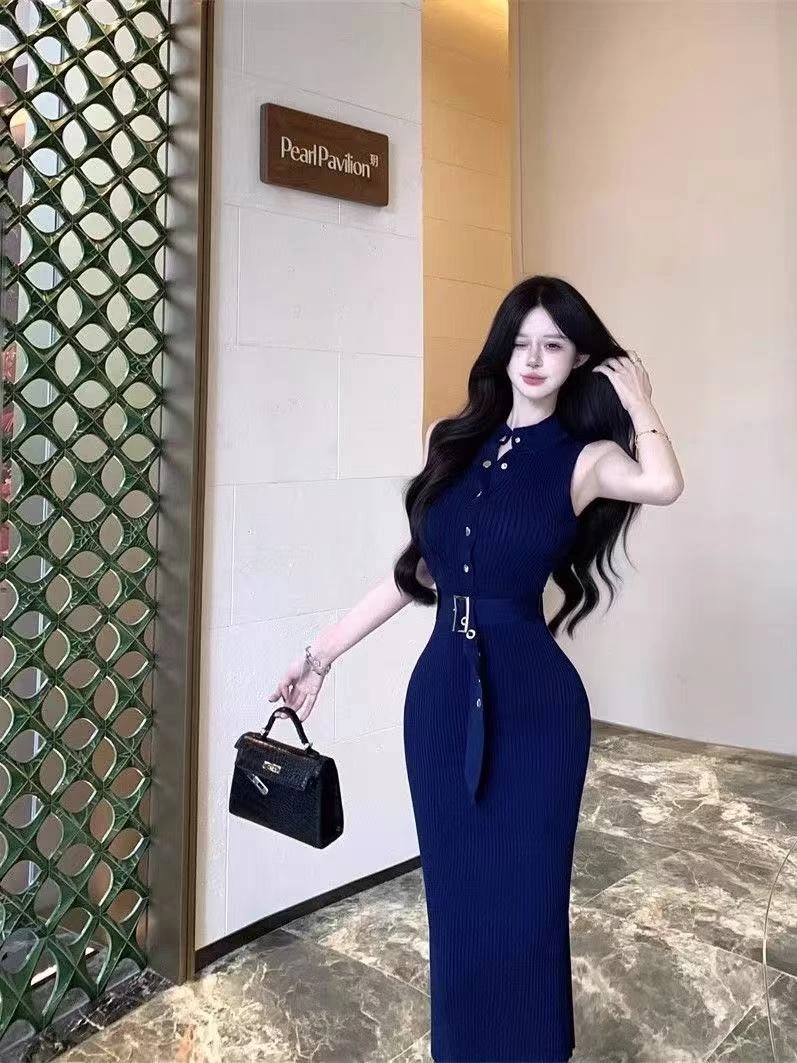 夏季辣妹气质高级显瘦百搭连衣裙