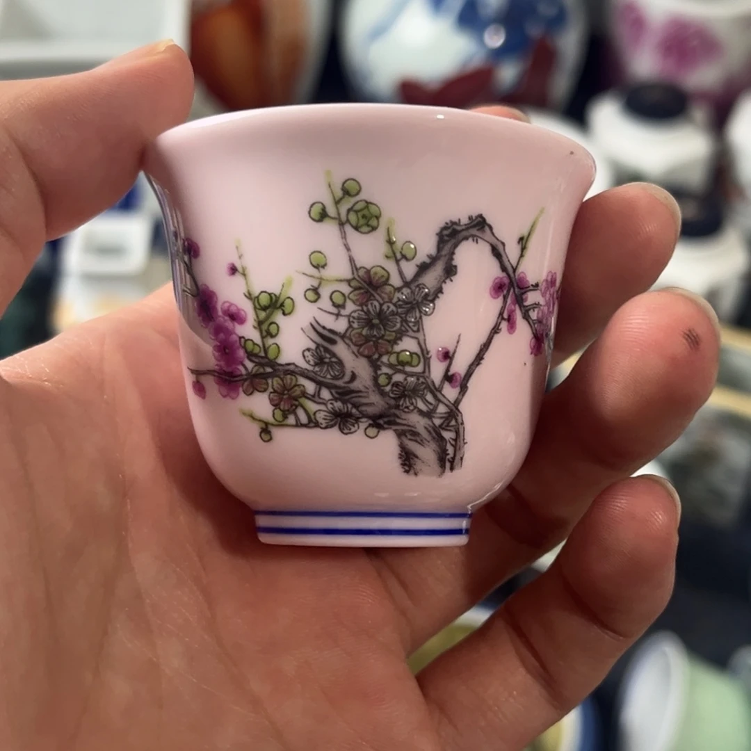 摆件景德镇陶瓷杯子