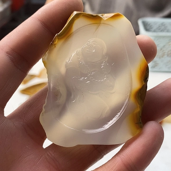 玛瑙/玉髓未镶嵌颈饰
