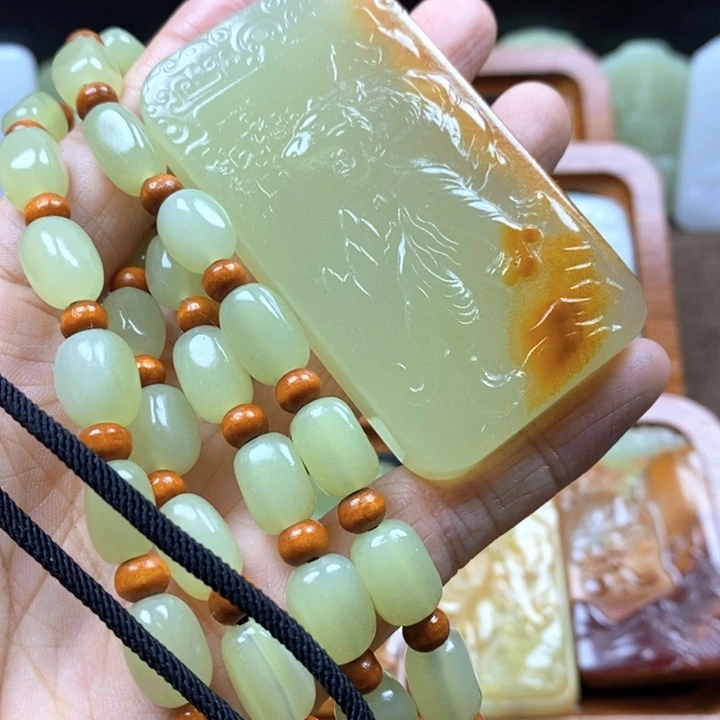 石材生肖牌子一套