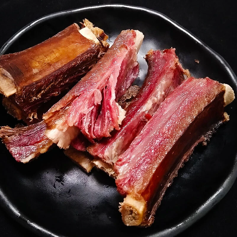 【三角排福利】腊排骨边角3斤 土家烟熏工艺传统美食 选送赠品