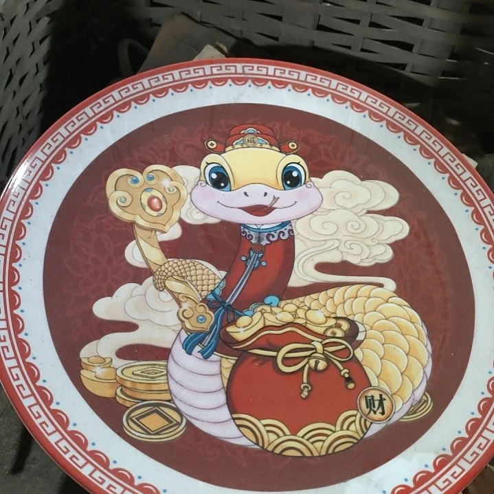 摆件陶瓷盘子碗啥都有
