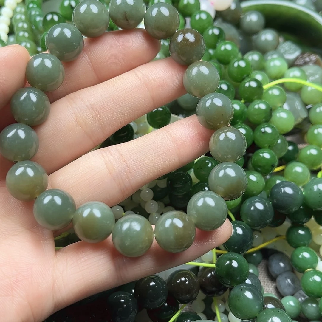 和田玉未镶嵌手串