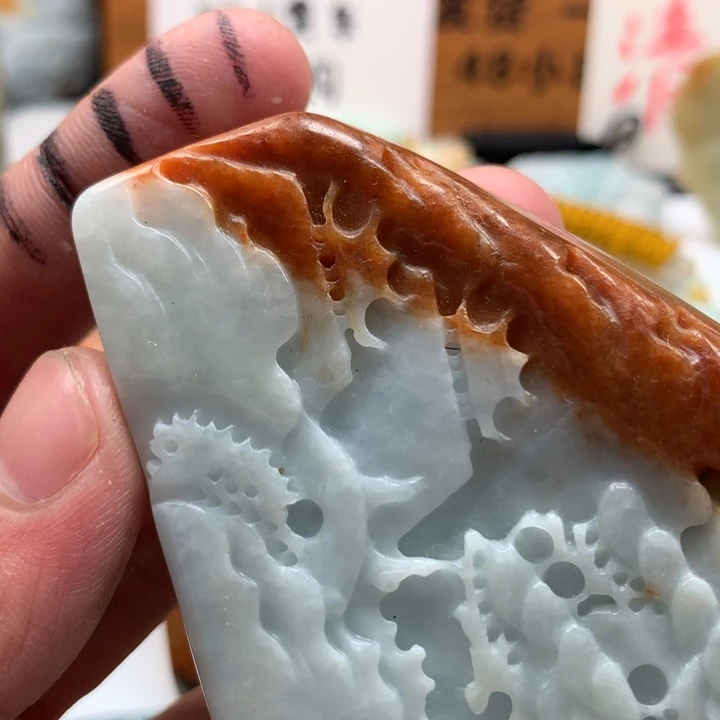 翡翠未镶嵌颈饰保真天然a货翡翠