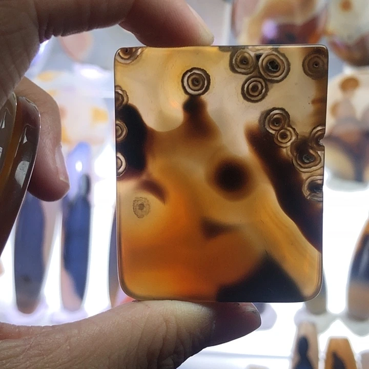 查罗石未镶嵌珠宝半成品17霞