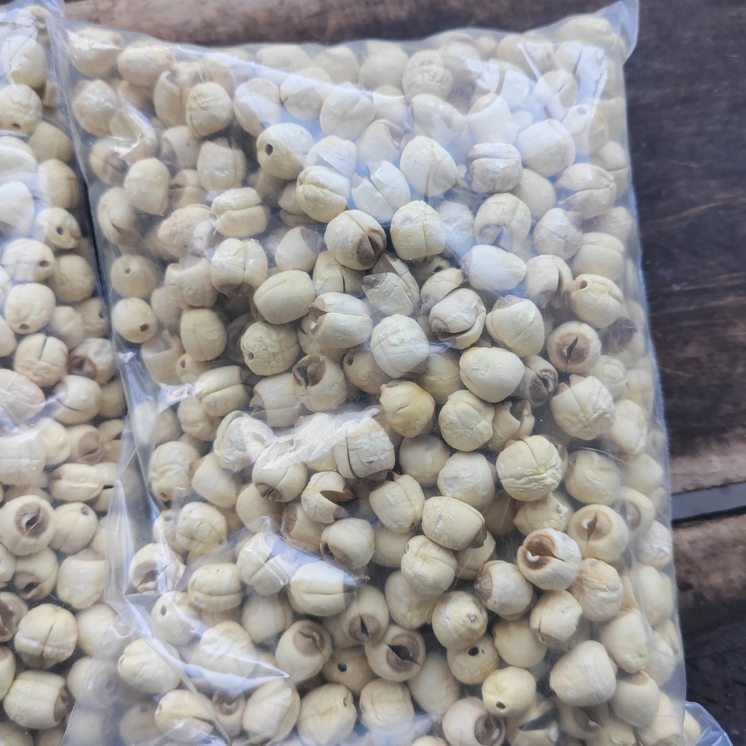 去皮无磺营养白莲农家手工莲子软糯香甜白莲子去芯正宗正品干莲子
