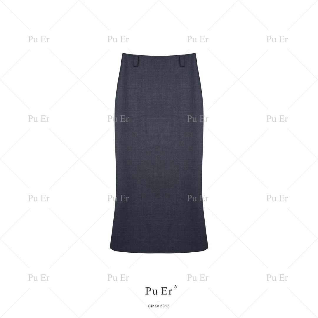 璞迩复古小鱼尾半裙