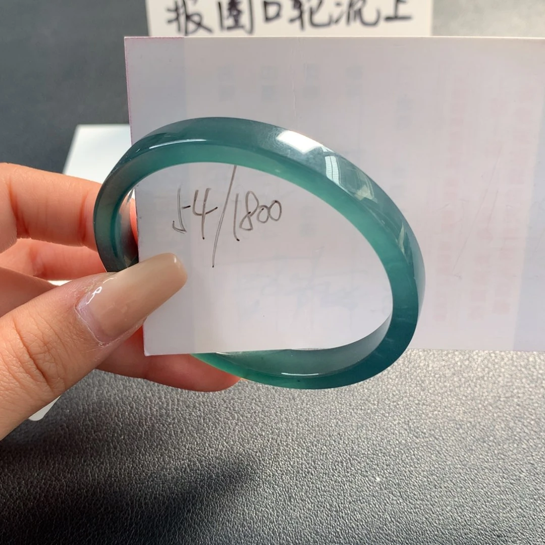 翡翠未镶嵌手镯天然翡翠