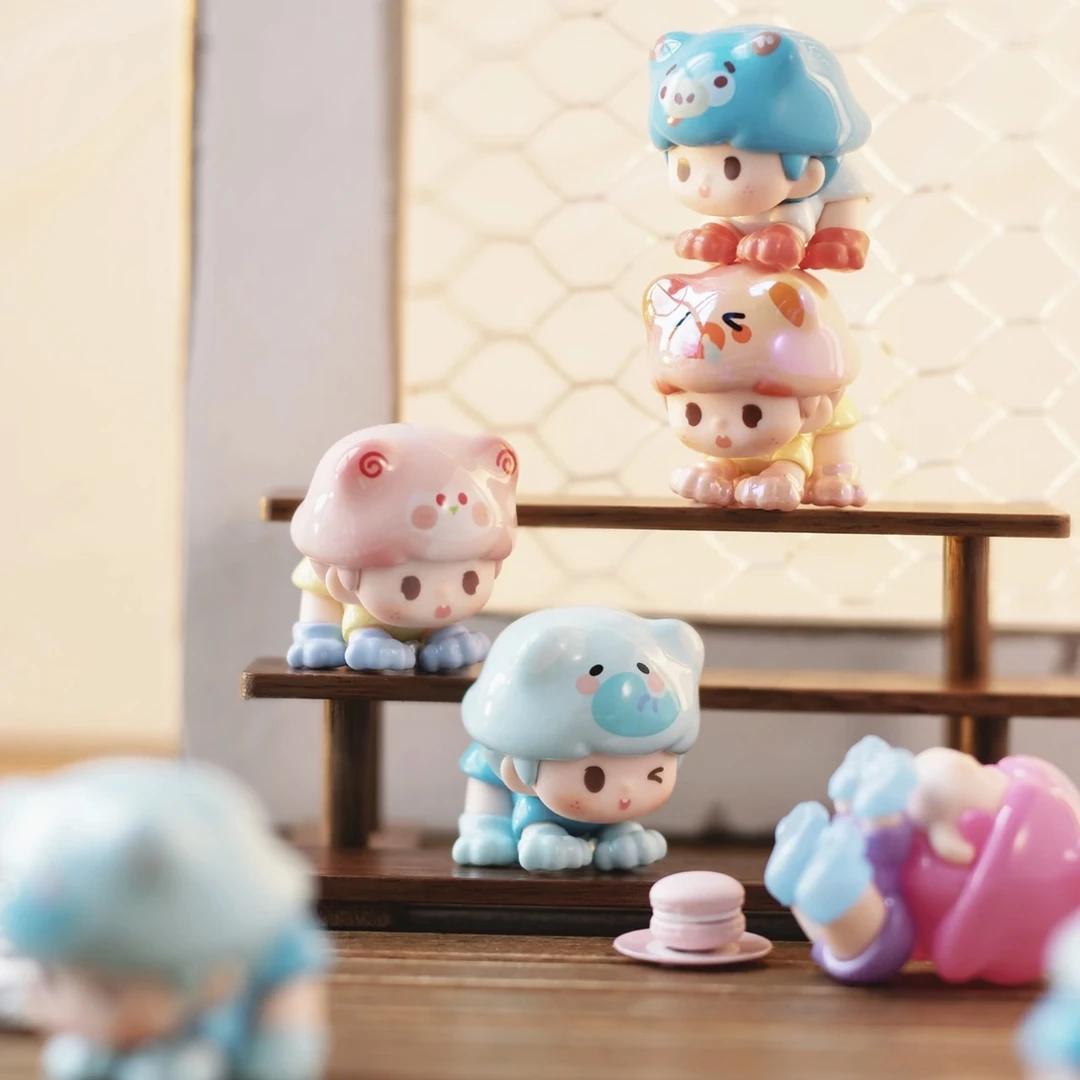 【倩倩拆盒咩】YOYO-森林棋趣系列萌粒 潮玩摆件