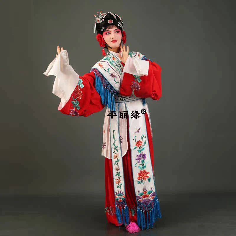 戏曲服装京剧红娘古装衣舞台演出丫鬟西厢记豫剧拷红戏剧戏装红娘