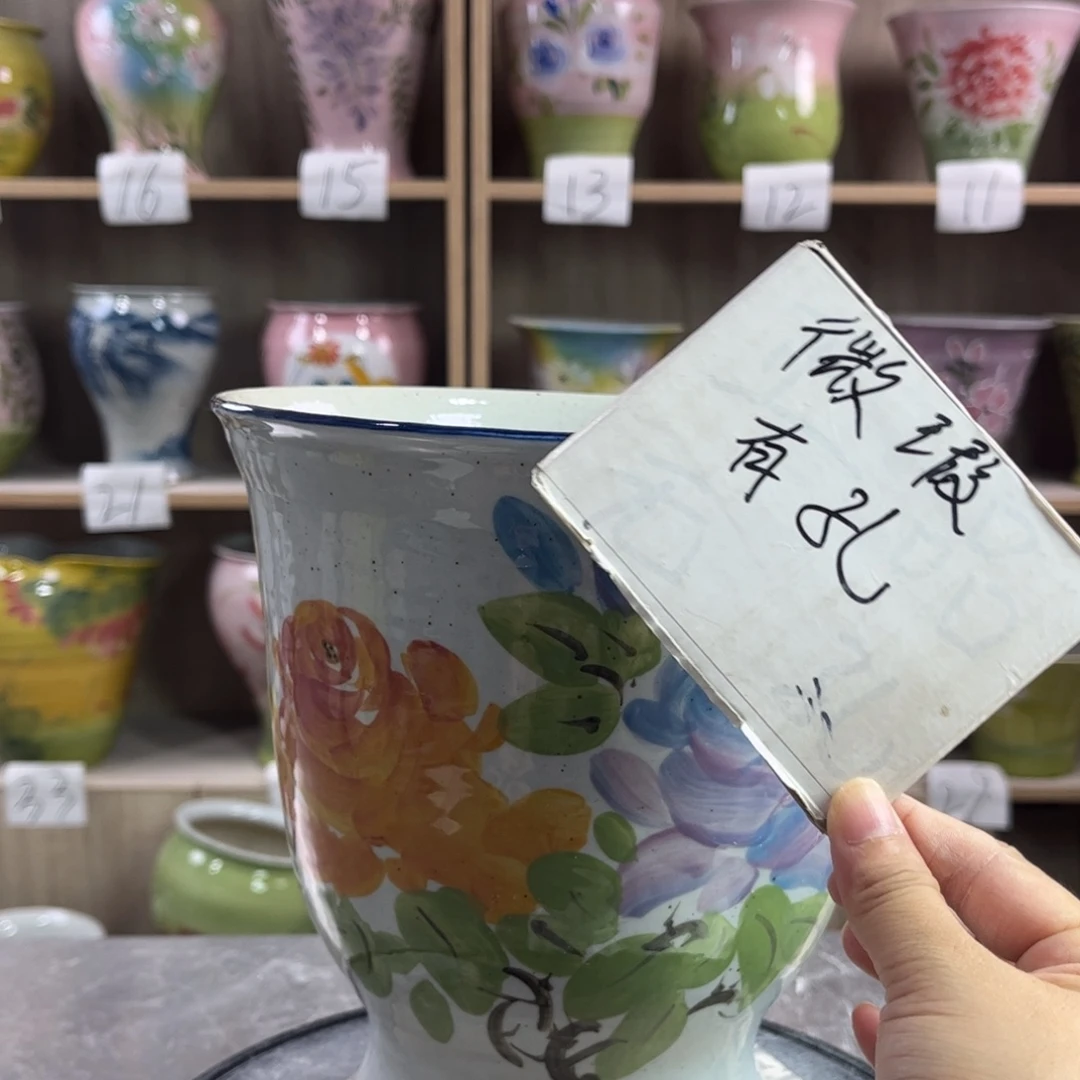 景德镇陶瓷花盆花盆