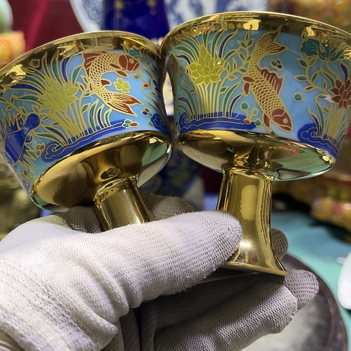 盖碗摆件摆件瓷器摆件