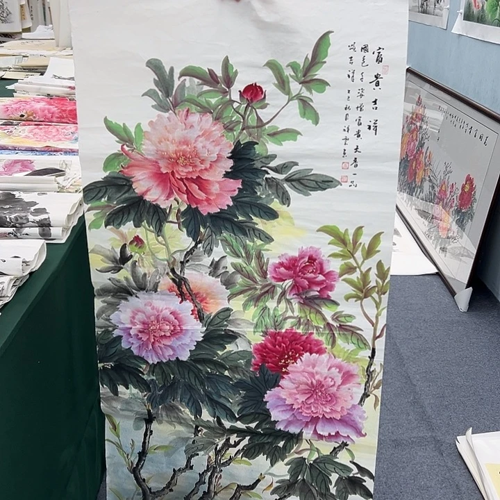 国画手绘国画大捡漏！