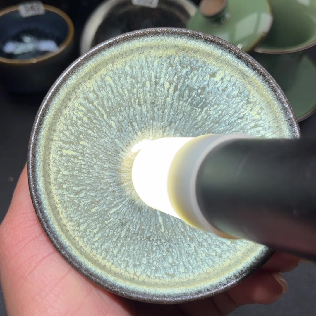 茶盏955 建盏单盏放大漏……