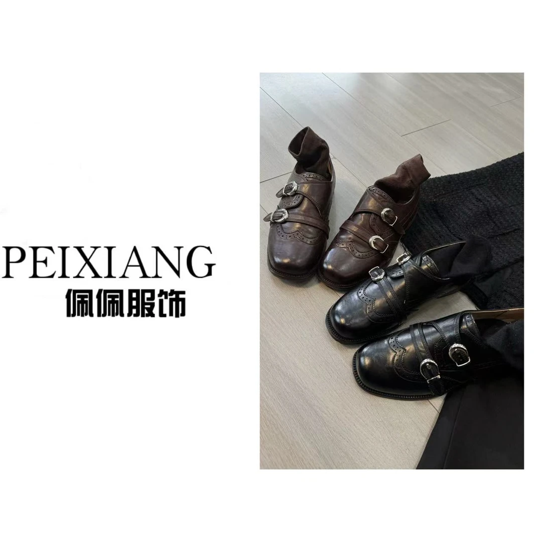 佩佩PA【福福款只出不进】英伦风鞋子 W3071 时尚休闲女士 仙10