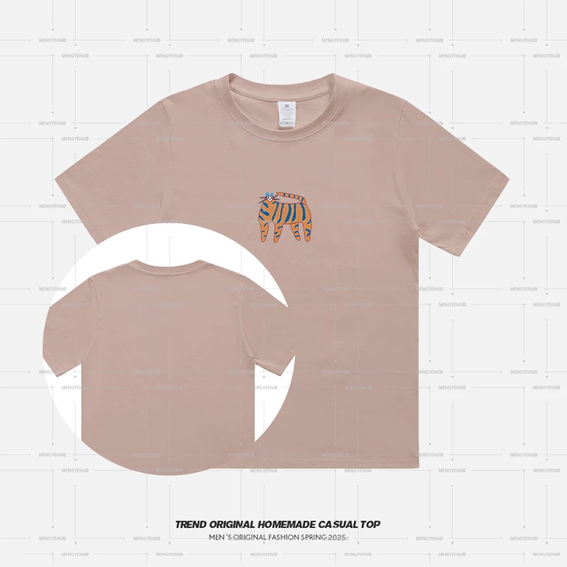 【T恤系列】猫..王 水洗玫瑰限定.更软更柔.男女同款短袖soinku