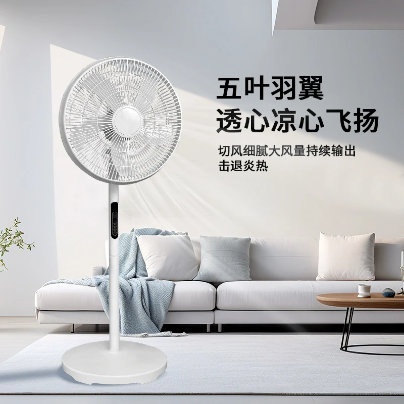 家用电风扇16寸遥控落地扇强劲大风力2025新款智能家用风扇两用