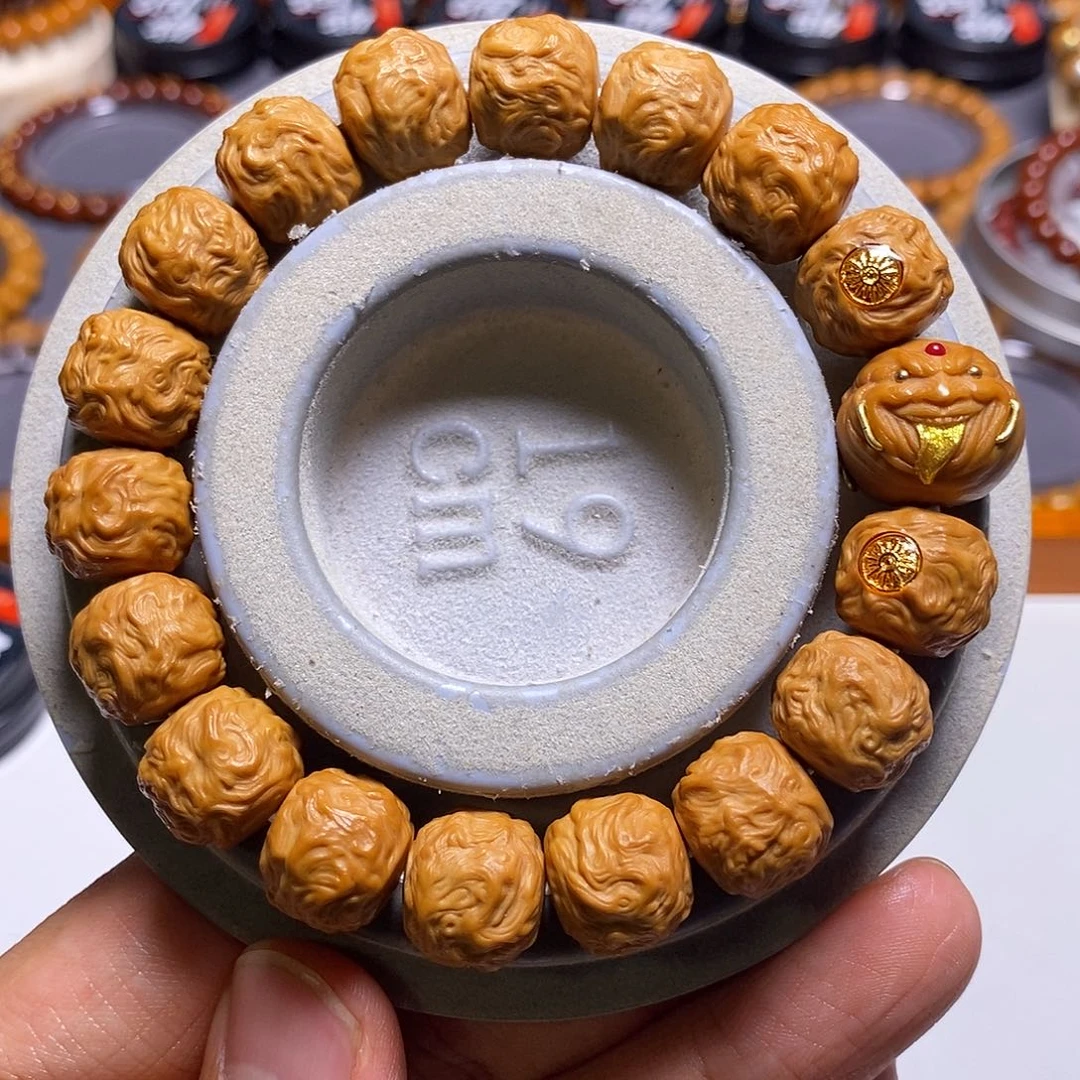 猴头核桃手串恶僧精工细作龙蛇之变尺寸13全品毕业