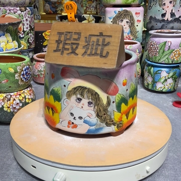 景德镇艺术手绘作品