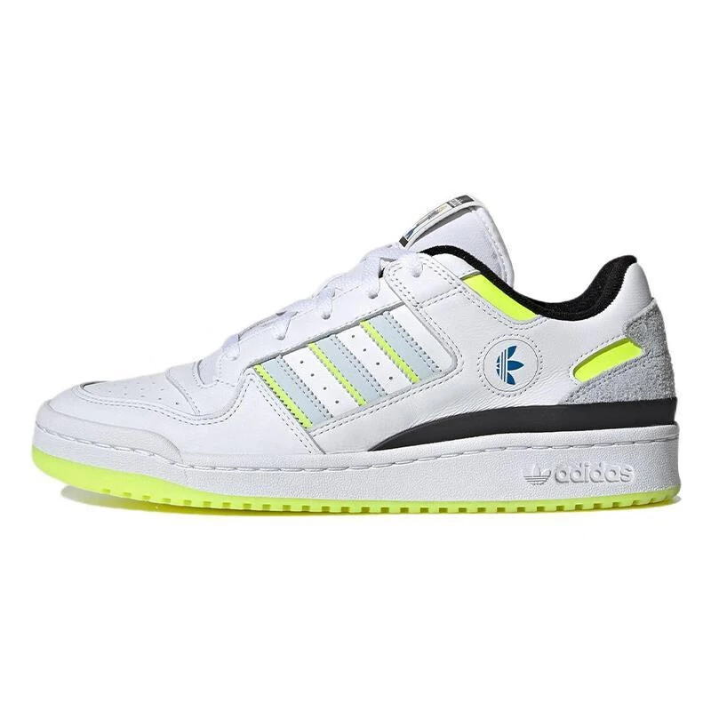 阿迪达斯Aadidas三叶草男女鞋 新款FORUM LOW板鞋 IE1855