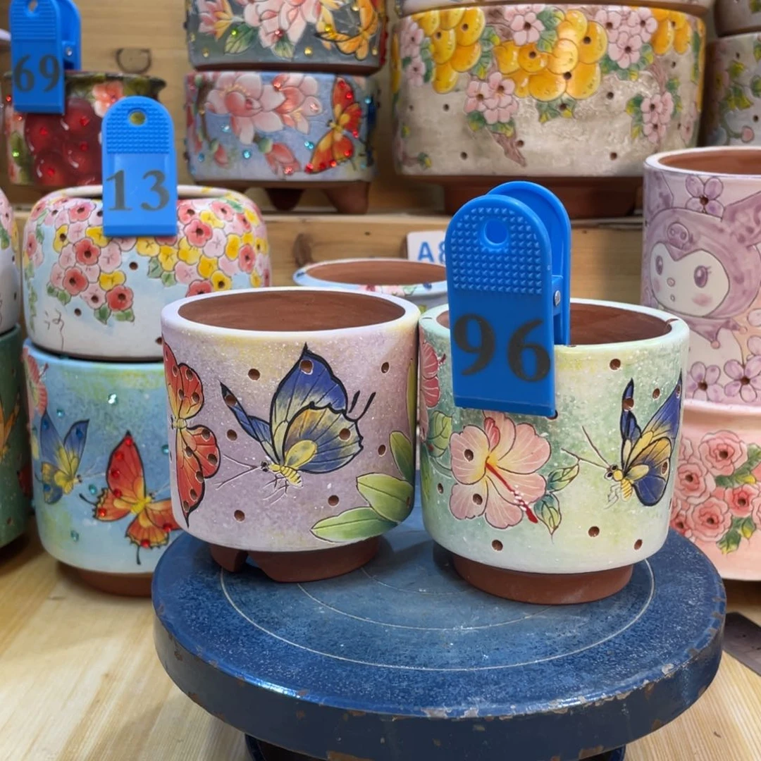 多肉花盆小直筒花盆