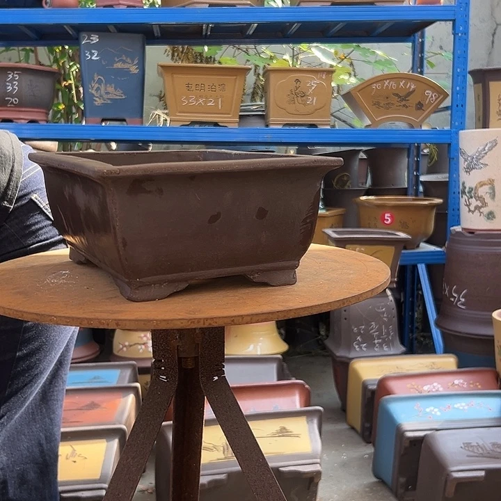 32素面马槽花盆花盆