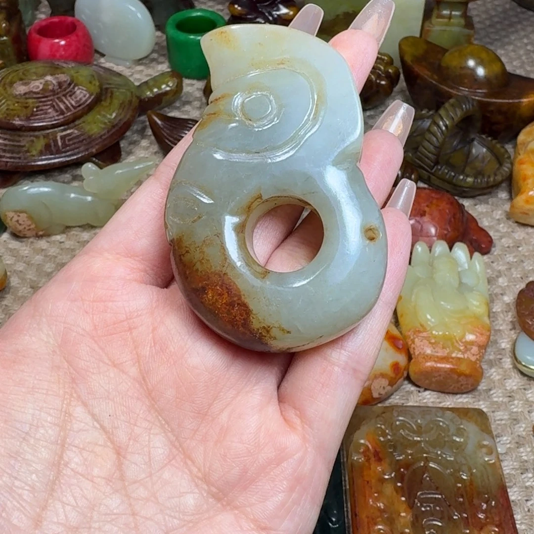 吊坠白玉菩提挂件