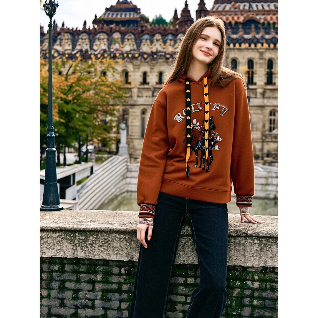 台湾品牌女装高端秋冬新款上衣 若6287A