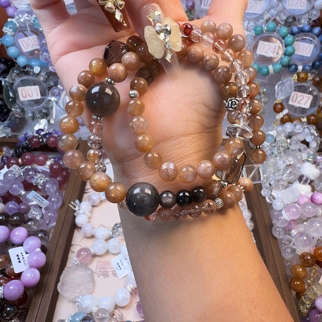 合金手链水晶骨干