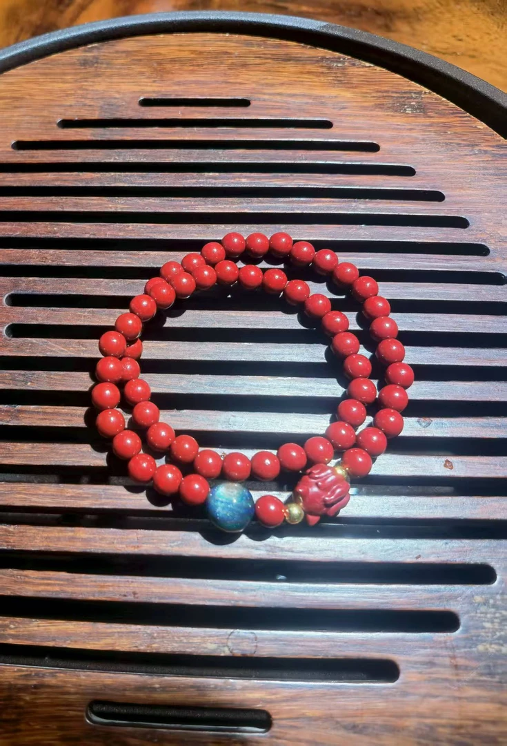 含辰砂工艺品S0998 精品手串（无礼盒）