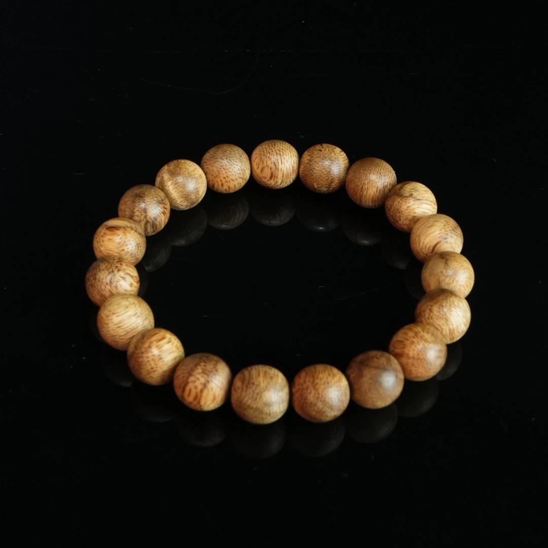 3691达拉干沉香虎斑纹9分沉手串1.0cm 8.3g