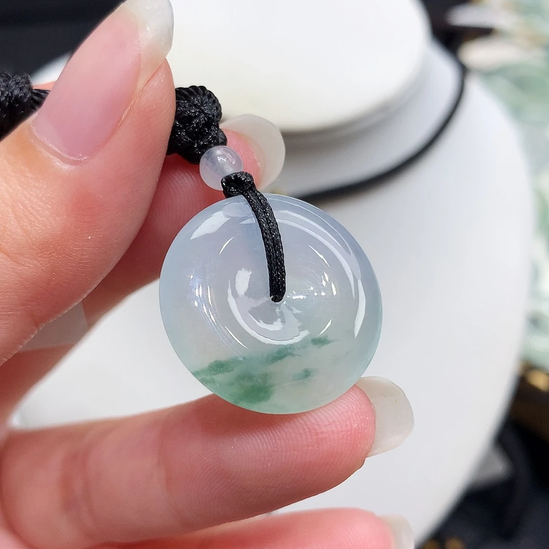 翡翠未镶嵌胸饰翡翠36，22.1/4.8