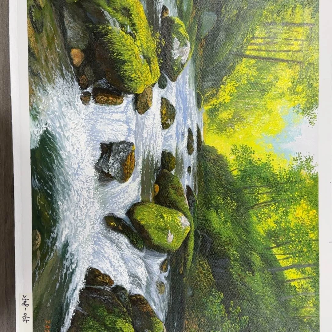 油画一起看电影吧