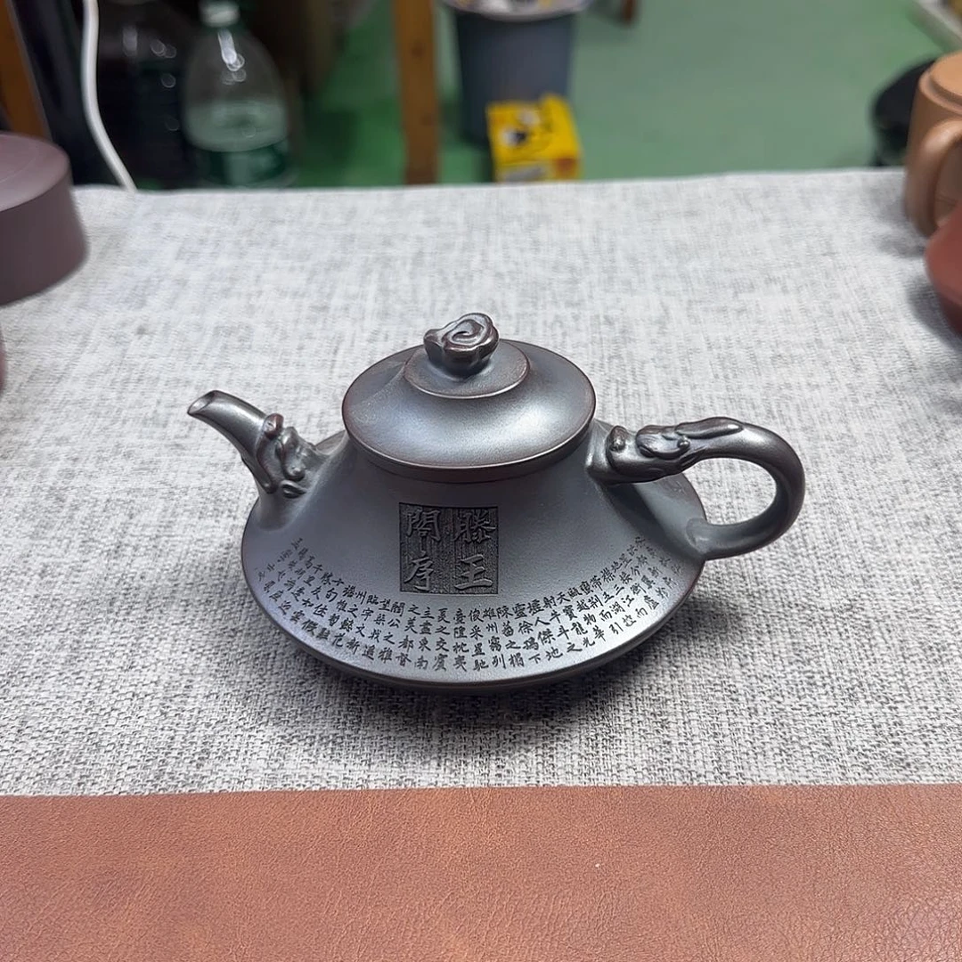 紫砂茶壶民间手艺人全手工制作