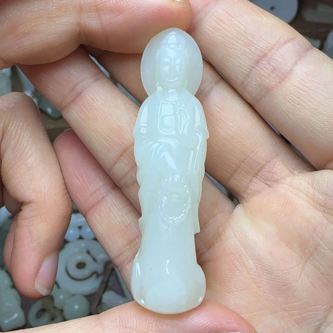 和田玉挂件未镶嵌