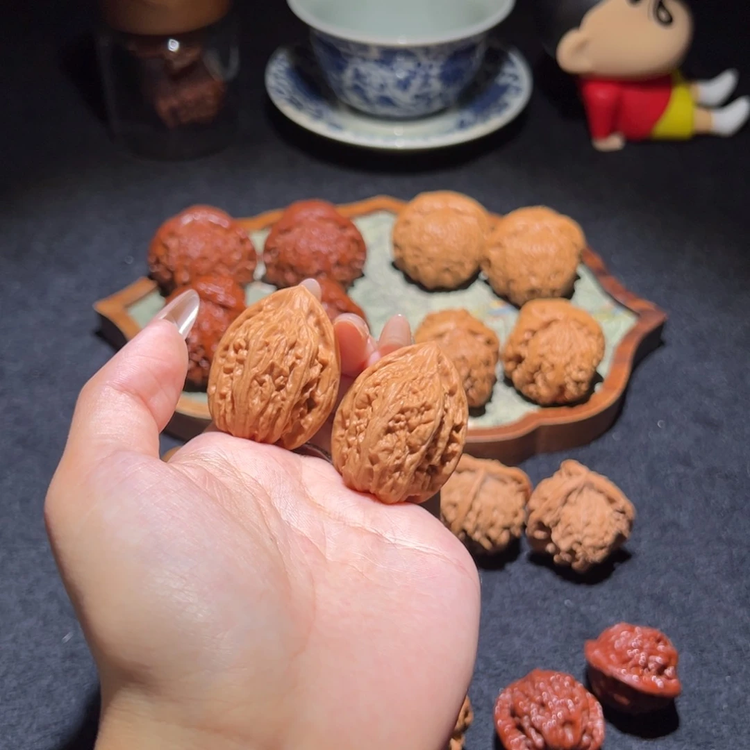 文玩核桃把件30鸭嘴