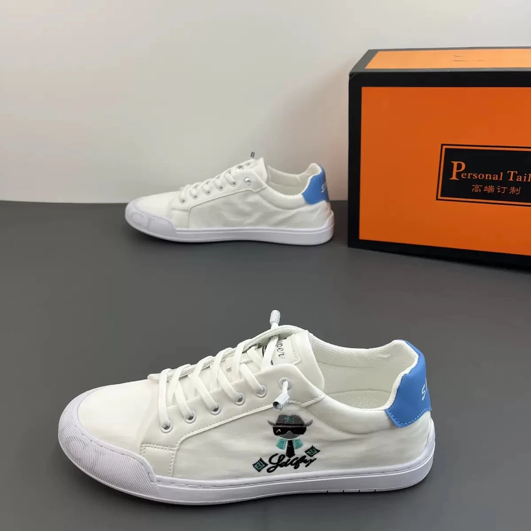 男鞋春夏新款透气网红爆款帆布鞋男士小白鞋休闲透气百搭板鞋